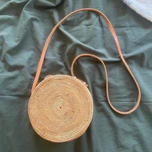 Wicker purse
